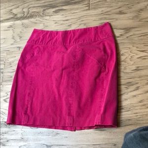 Pink skirt - banana republic